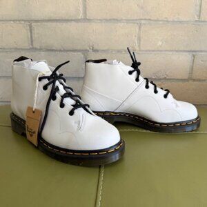 Dr. Martens Church boot white leather NWT size US W 11 / M 10 / UK 9